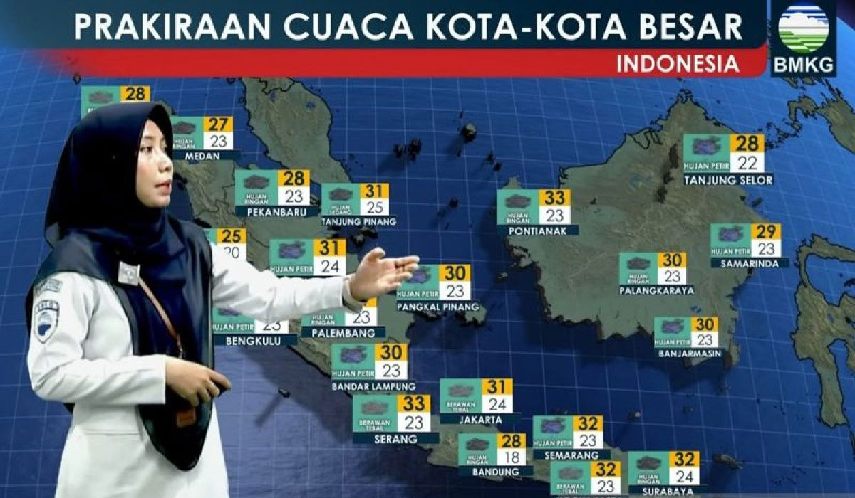 Siap Siaga! BMKG Ungkap Daerah yang Diguyur Hujan Lebat Besok 25 Maret