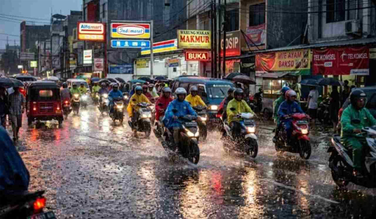 Waspada! BMKG Keluarkan Peringatan Dini, Cuaca Ekstrem Ancam Wilayah Riau