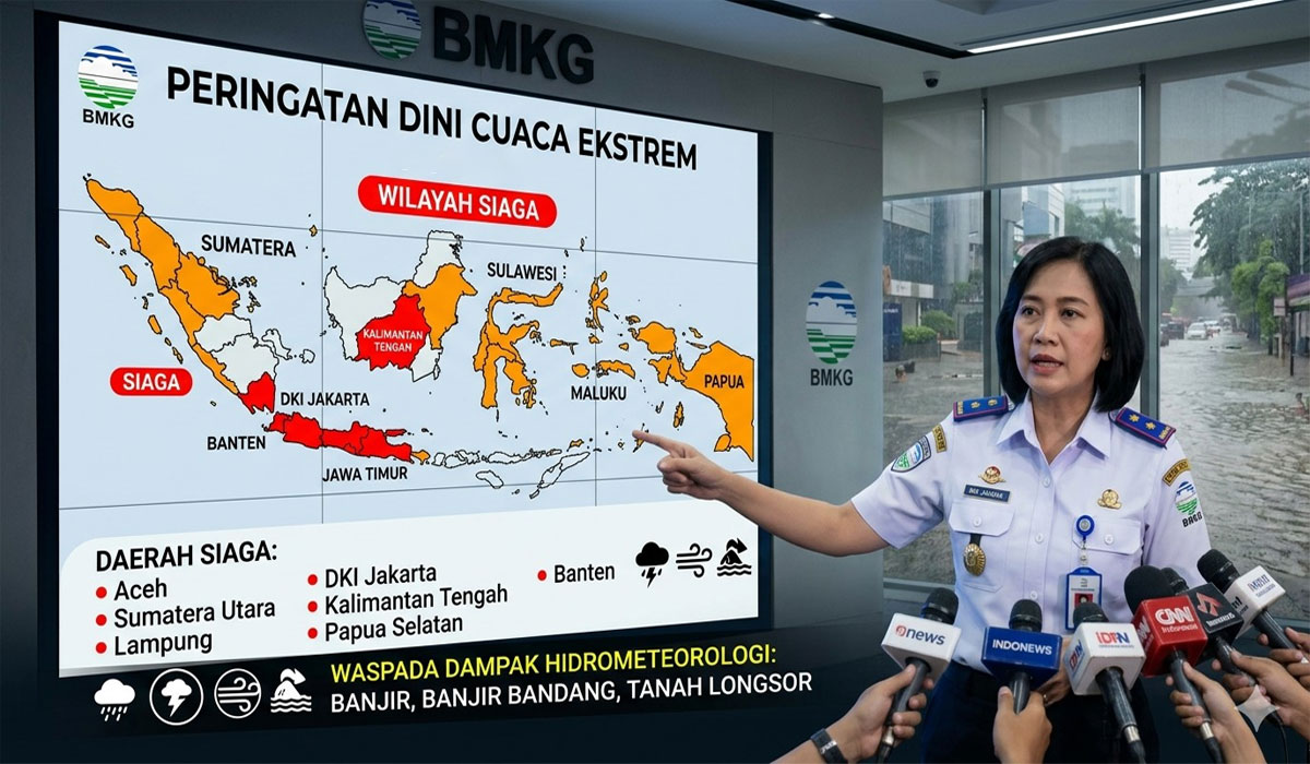 Waspada! BMKG Keluarkan Peringatan Cuaca Ekstrem di Aceh Hingga 20 April