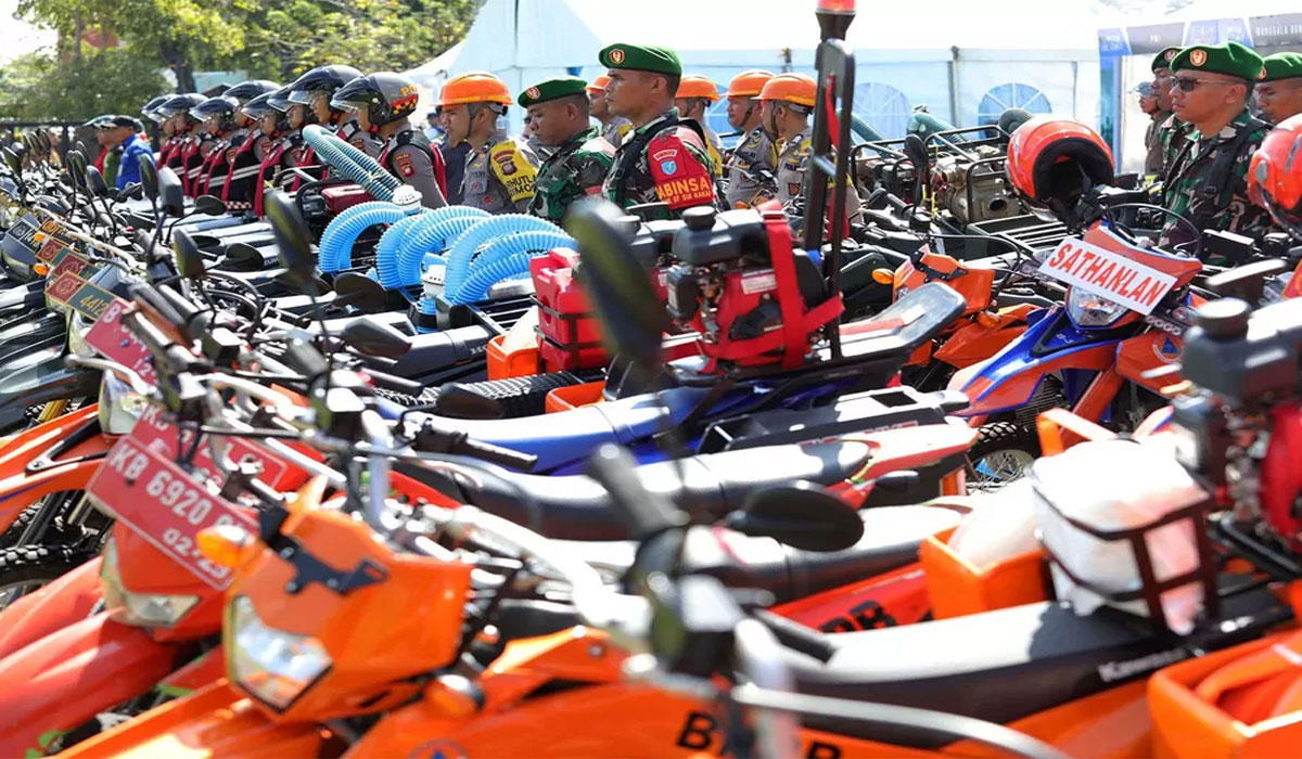 VIRAL! BNPB Satukan Kekuatan Hadapi Karhutla, Apel Siaga Digelar di Kalimantan Barat